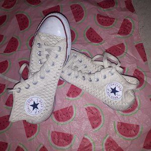 Knitted converse chuck taylor